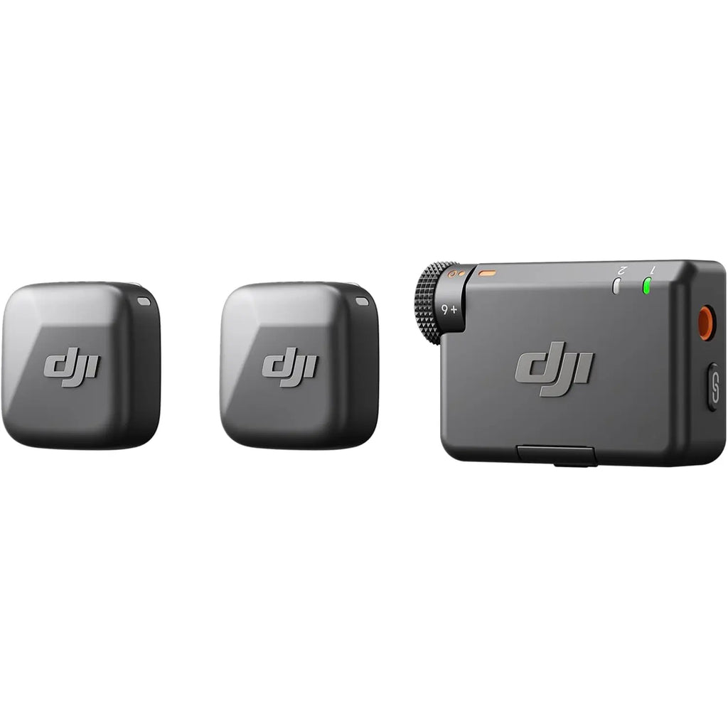 DJI Mic Mini Wireless Lavalier Microphone – Active Noise Cancelling Plug & Play Mic for iPhone, Android, Camera, PC & 2-Person Vlogging