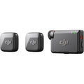 DJI Mic Mini Wireless Lavalier Microphone – Active Noise Cancelling Plug & Play Mic for iPhone, Android, Camera, PC & 2-Person Vlogging